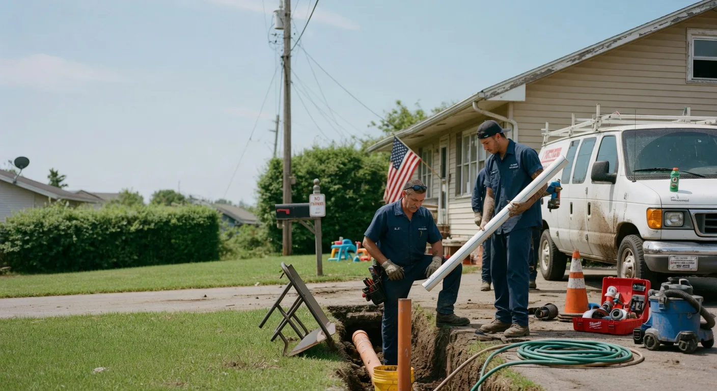 Drain Cleaning in Industry, TX near me